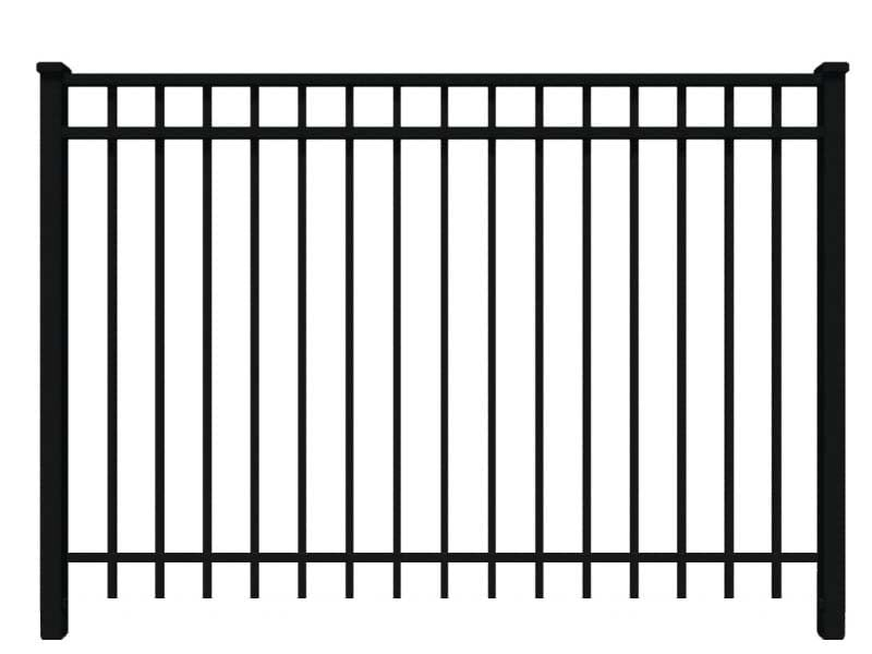 Smooth Top Infinity Aluminum® Fence