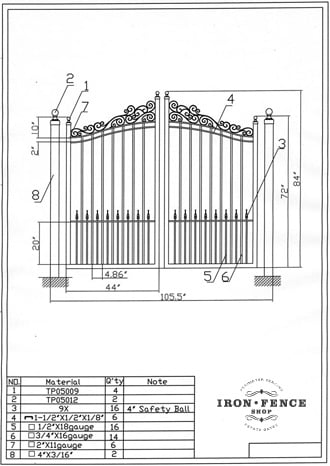 Custom Fence Design Ideas | Iron, Aluminum, and Gates | IFS