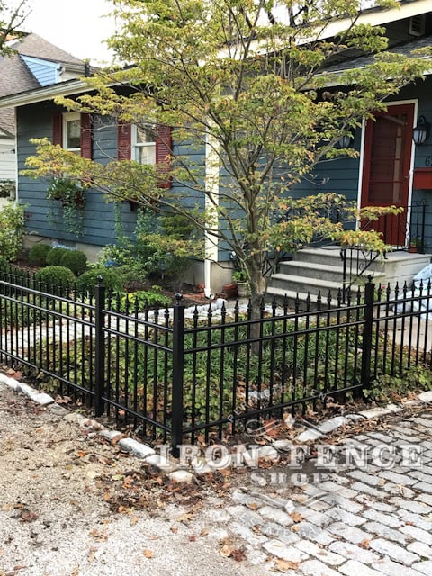 Our 3ft Tall Infinity Aluminum Fence in Classic Style and Traditional Grade
