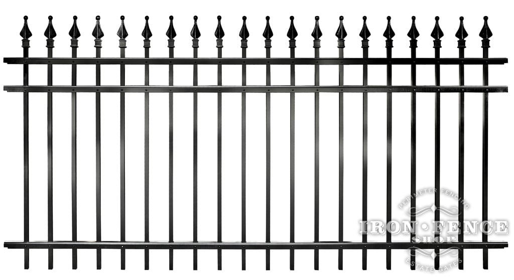 Profile of Our 4ft Tall Signature Grade Fence Panel (Style #1: Classic)
