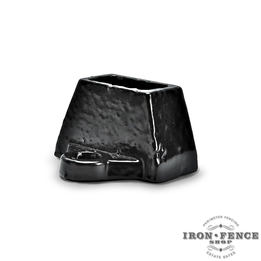 Cast Iron Angled Fence Bracket for Traditional Grade Stronghold Iron Fence