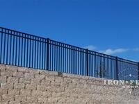 5ft Aluminum Smooth Top Fence Wall