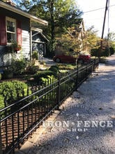 Our 3ft Tall Infinity Aluminum Fence in Classic Style and Traditional Grade