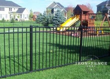 54in Tall Infinity Aluminum Pool Style Fence in Traditional Grade