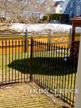 Wrought Iron Fence in a Classic Style 4ft Height and Signature Grade