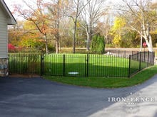 Wrought Iron Double Gate in a 4x8 Size (Two 4ft Halves) and Traditional Grade