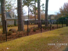 6 Foot Tall Wrought Iron Fence in Classic Style and Signature Grade 