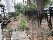 Infinity Aluminum Fence in a 4ft Height, Classic Style and Signature Grade