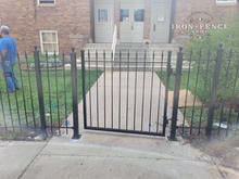 4ft Tall Classic Style Wrought Iron Fence and Gate