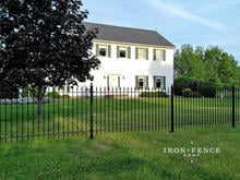 Stronghold Iron Fence in 4ft Tall Classic Style and Traditional Grade