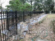 4ft Tall Infinity Aluminum Fence in Classic Style in Signature Grade