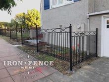 Customer Designed Custom Iron Fence Panels