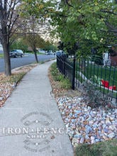 Victorian Hoop and Picket Style Stronghold Iron Fence