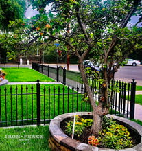 3ft Tall Signature Grade Classic Style Stronghold Iron Fence