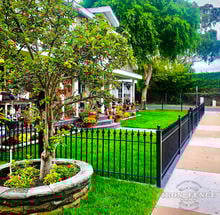 3ft Tall Classic Style Fence in Signature Grade Stronghold Iron
