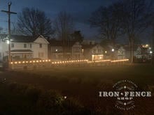 Signature Grade Classic Style Iron Fence in 4ft Tall