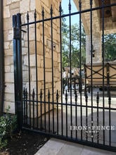 5x4 Puppy Picket Style Gate in Stronghold Iron Traditional Grade