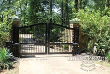 Stronghold Iron Gate in Ranch Style - 12ft Wide