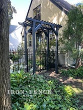 4ft Tall Classic Style Aluminum Fence in Traditional Grade