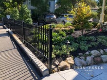Stronghold Iron Fence in 3ft (36in) Tall Classic Style and Signature Grade